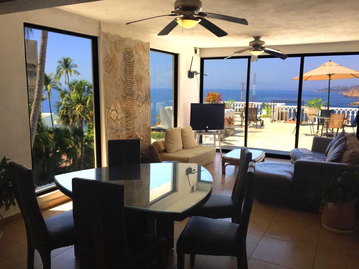 Вилла Penthouse Vlm Gran Terraza 200 Metros Vista Inmejorable Piscina Gigante Акапулько Экстерьер фото