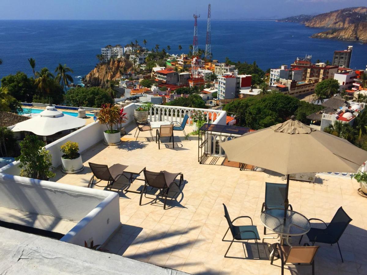 Вилла Penthouse Vlm Gran Terraza 200 Metros Vista Inmejorable Piscina Gigante Акапулько Экстерьер фото