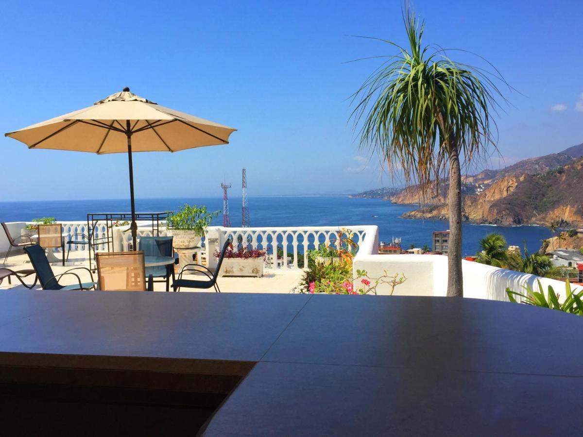 Вилла Penthouse Vlm Gran Terraza 200 Metros Vista Inmejorable Piscina Gigante Акапулько Экстерьер фото