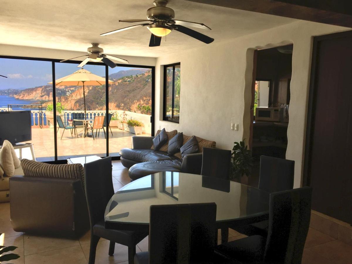 Вилла Penthouse Vlm Gran Terraza 200 Metros Vista Inmejorable Piscina Gigante Акапулько Экстерьер фото