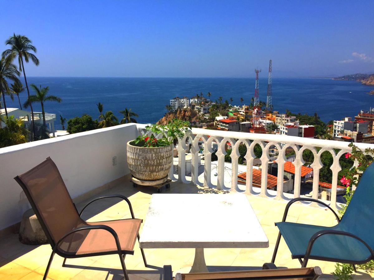 Вилла Penthouse Vlm Gran Terraza 200 Metros Vista Inmejorable Piscina Gigante Акапулько Экстерьер фото