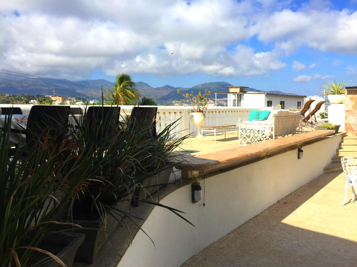 Вилла Penthouse Vlm Gran Terraza 200 Metros Vista Inmejorable Piscina Gigante Акапулько Экстерьер фото